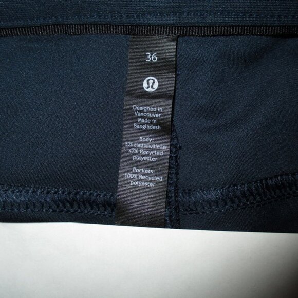 LULULEMON Dark Blue Golf/Athleisure Pants Men 36 NWOT - Picture 3 of 8